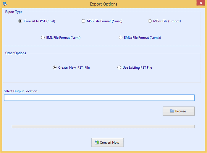 Convert DBX to PST file in just few clicks