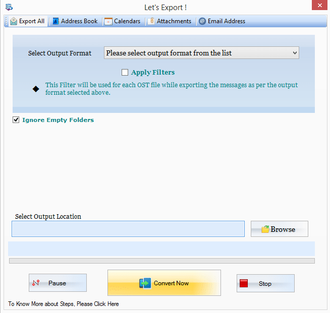 Successfully Convert OST to PST file