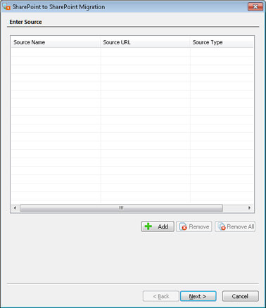 EmailSoftwares SharePoint Migration Tool - Home Screens