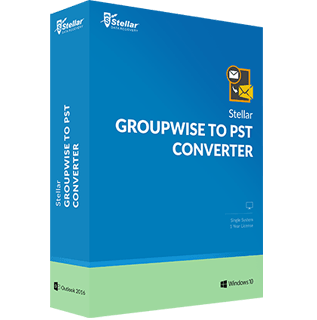 GroupWise to Outlook PST Converter Software